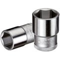 Gedore 1/2" Drive, 22mm Metric Socket, 6 Points 19 22